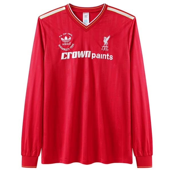 Camiseta Liverpool ML 1st Retro 1985/86